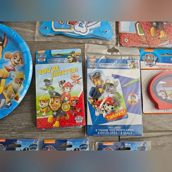 PAW PATROL Birthday Bundle NWT